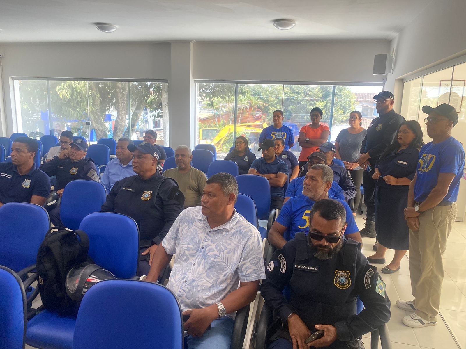 Corregedoria da Guarda Municipal realiza seminário sobre saúde mental, em Porto Seguro-Bahia