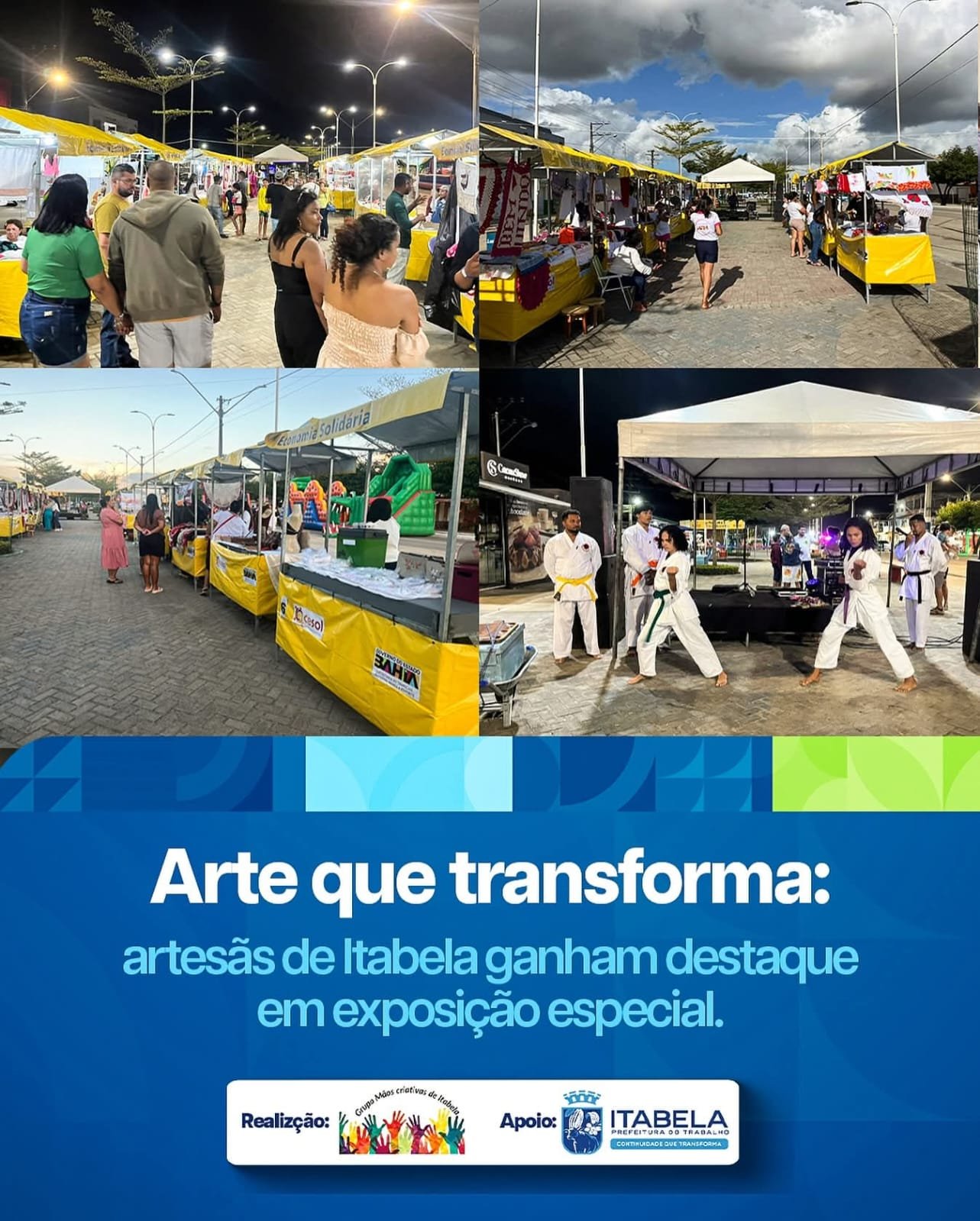 Arte, cultura e valorização local, em Itabela-Bahia