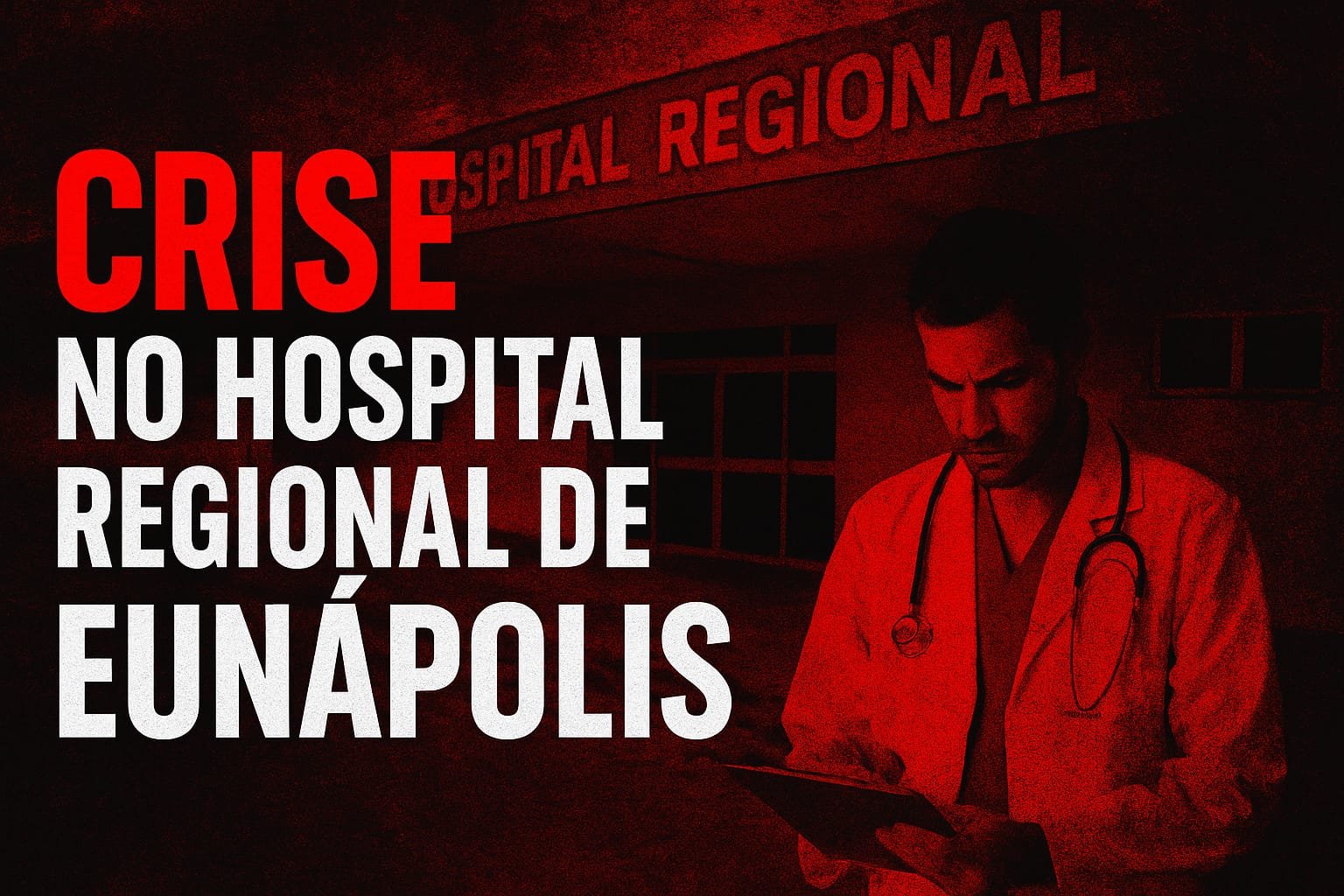 Crise no Hospital Regional de Eunápolis expõe colapso na saúde e má gestão pública