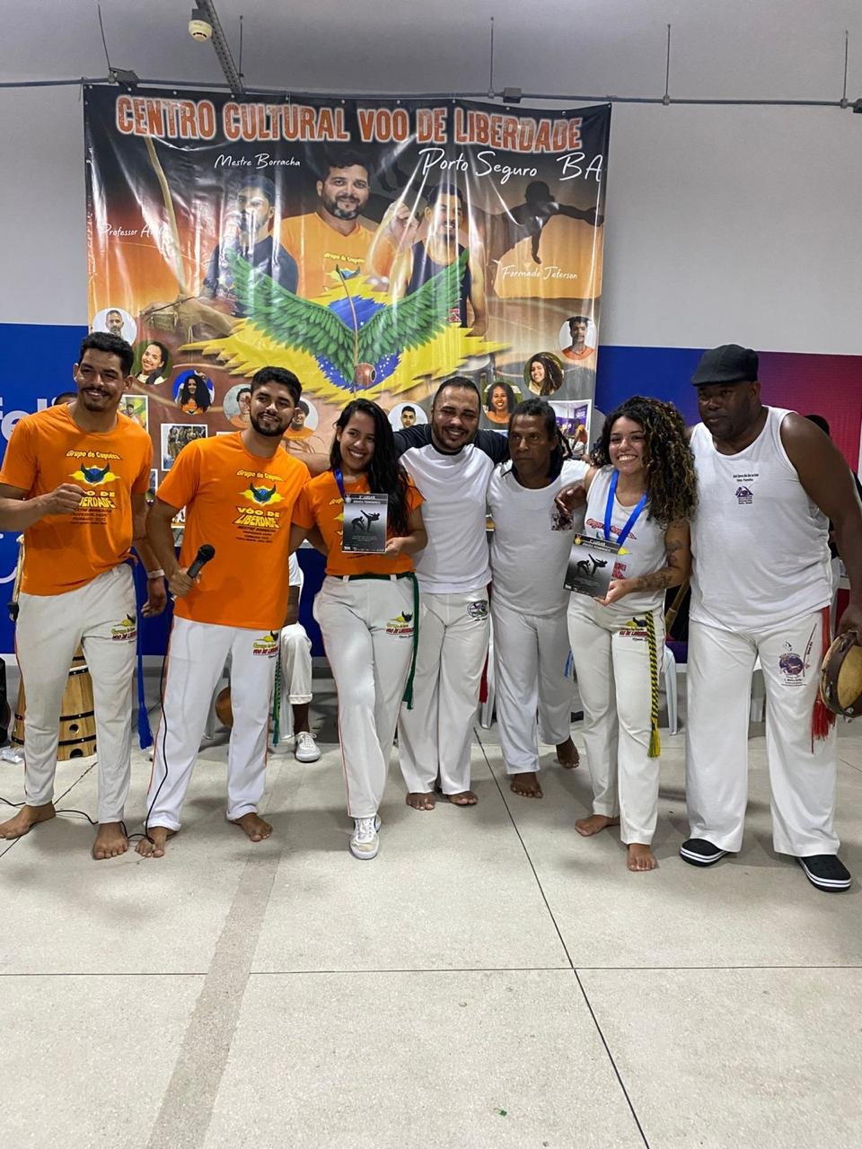 1° Torneio Interno de Capoeira movimenta Praça da Família, em Porto Seguro
