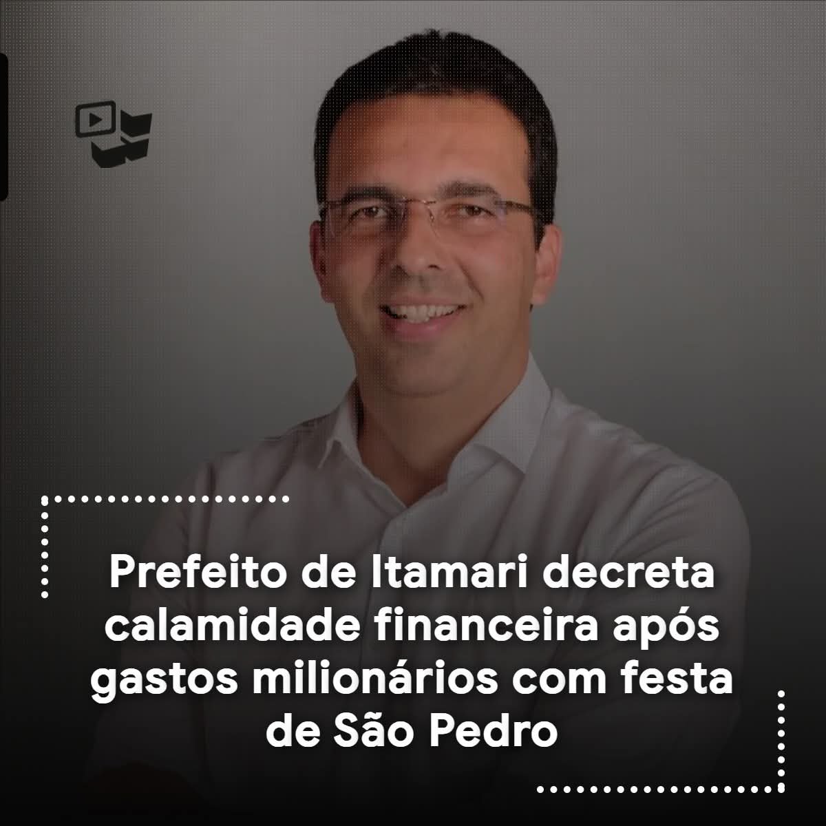 Prefeito de Itamari decreta calamidade financeira após gastos milionários com festa em São Pedro