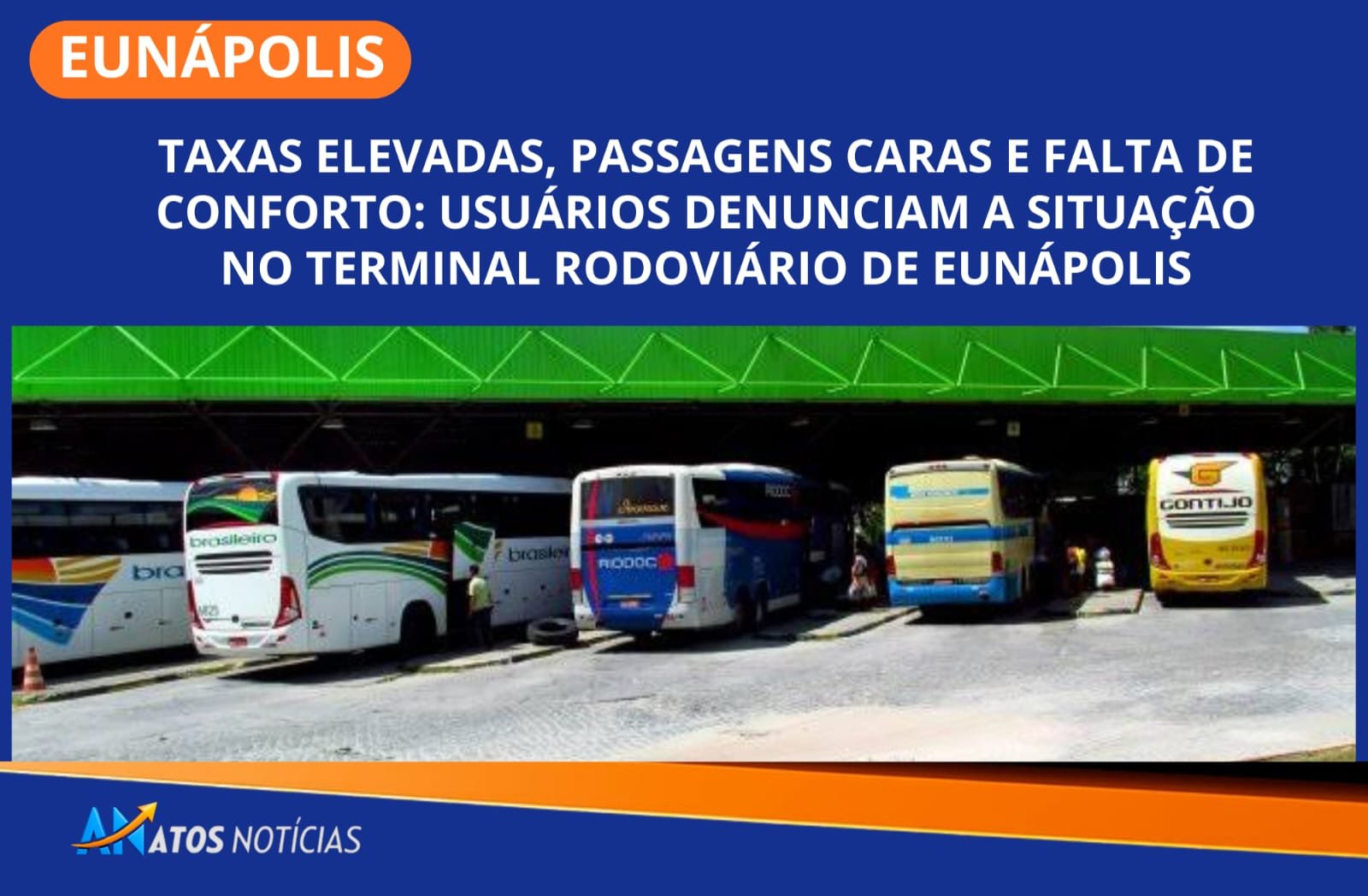Taxas elevadas, passagens caras e falta de conforto: usuários denunciam situação no terminal rodoviária de Eunápolis