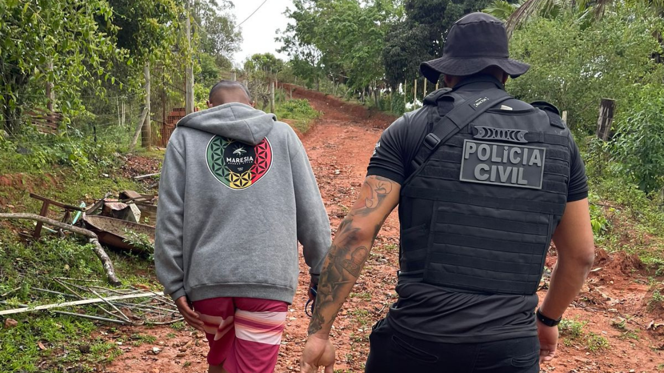 Polícia Civil prende suspeito de tentativa de feminicídio e homicídio em Itabela