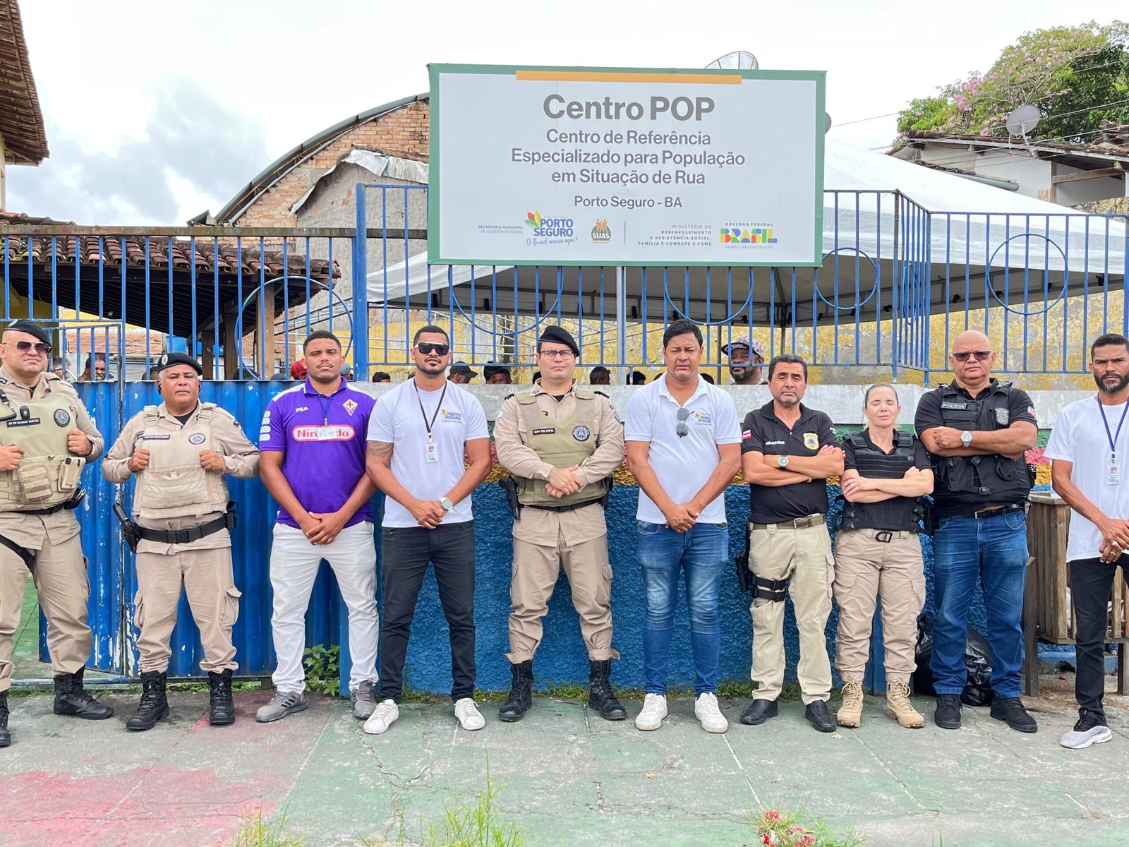 Operação conjunto reforça segurança no Centro de Porto Seguro e recupera itens furtados