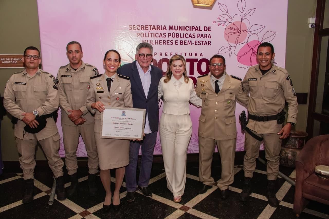 Comandante da BCS do 8° BPM é Homenageada pela Câmara de Vereadores em Porto Seguro-Bahia