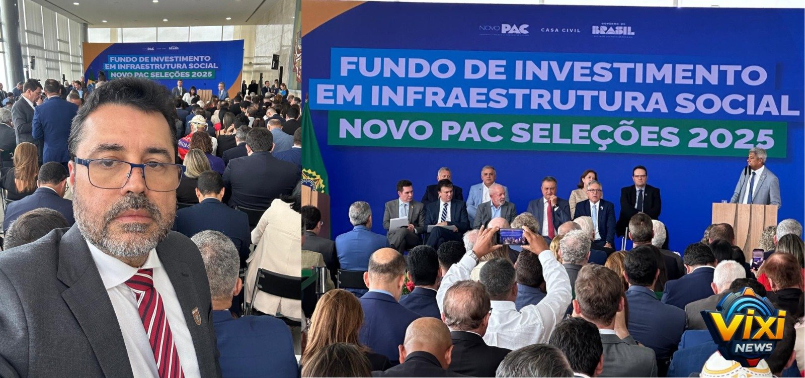 Itarantim marca presença em Brasília durante anúncio nacional do FIIS; participação reforça busca por investimentos para o município