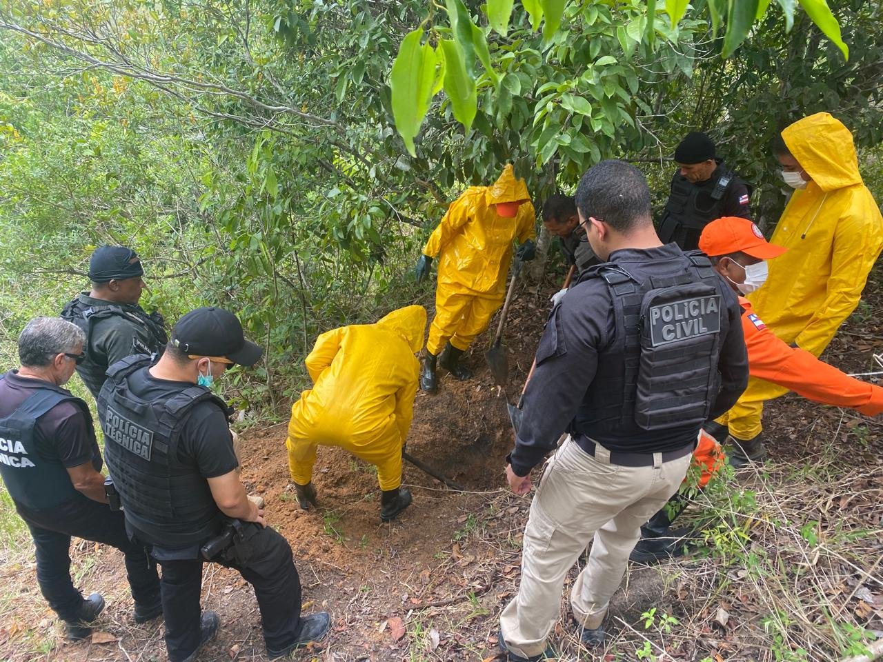 Polícia Civil localiza corpo de jovem desaparecido, em Eunápolis