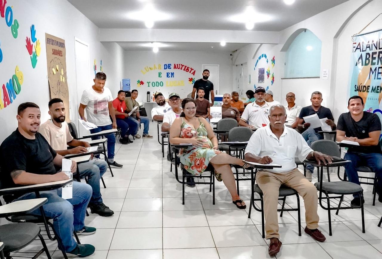 Cuidado de quem transporta vidas: Motoristas da saúde recebem capacitação e atendimento especializado, em Porto Seguro-Bahia