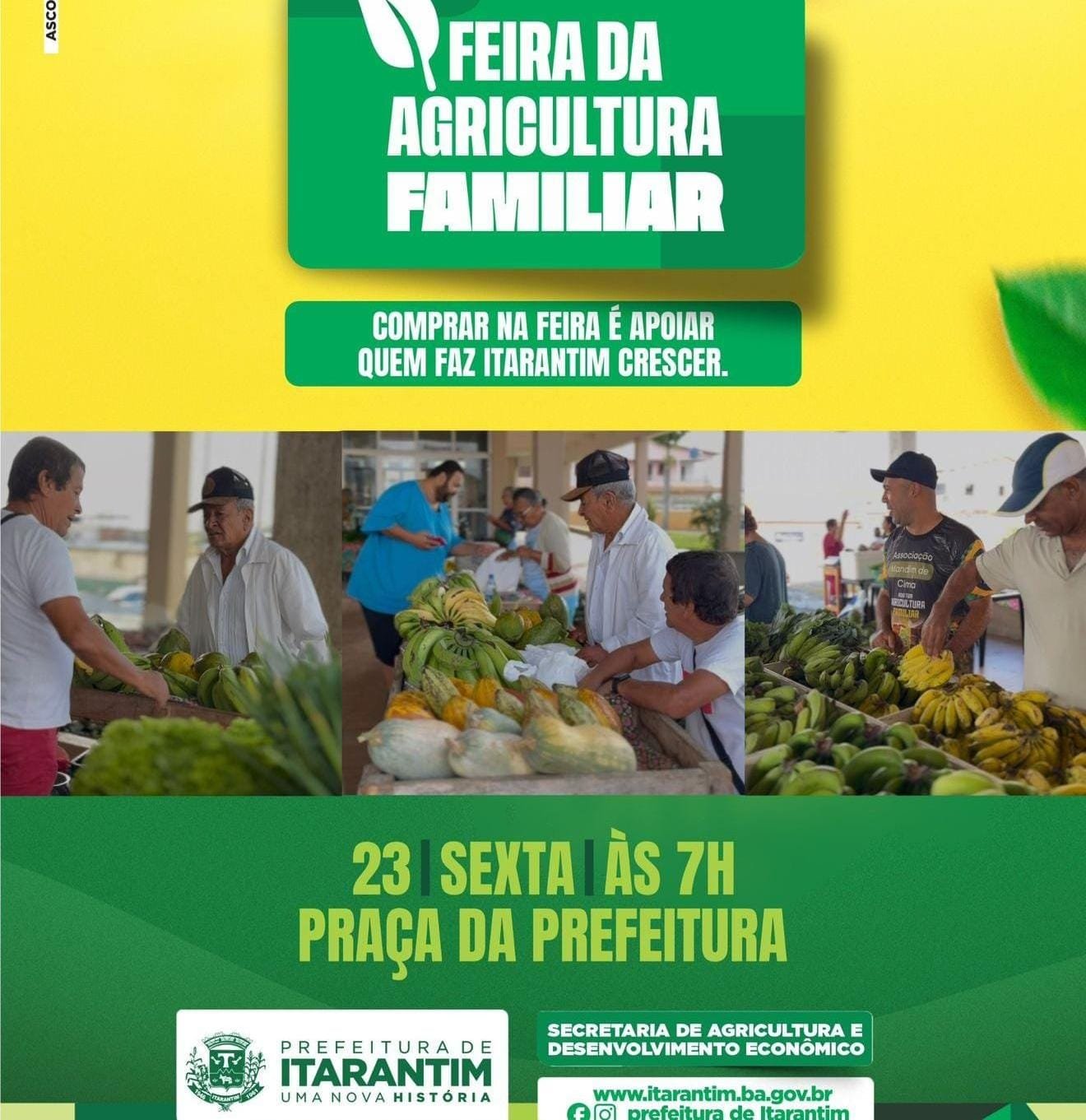 Feira da Agricultura Familiar de Itarantim: A Valorização do Produtor Local