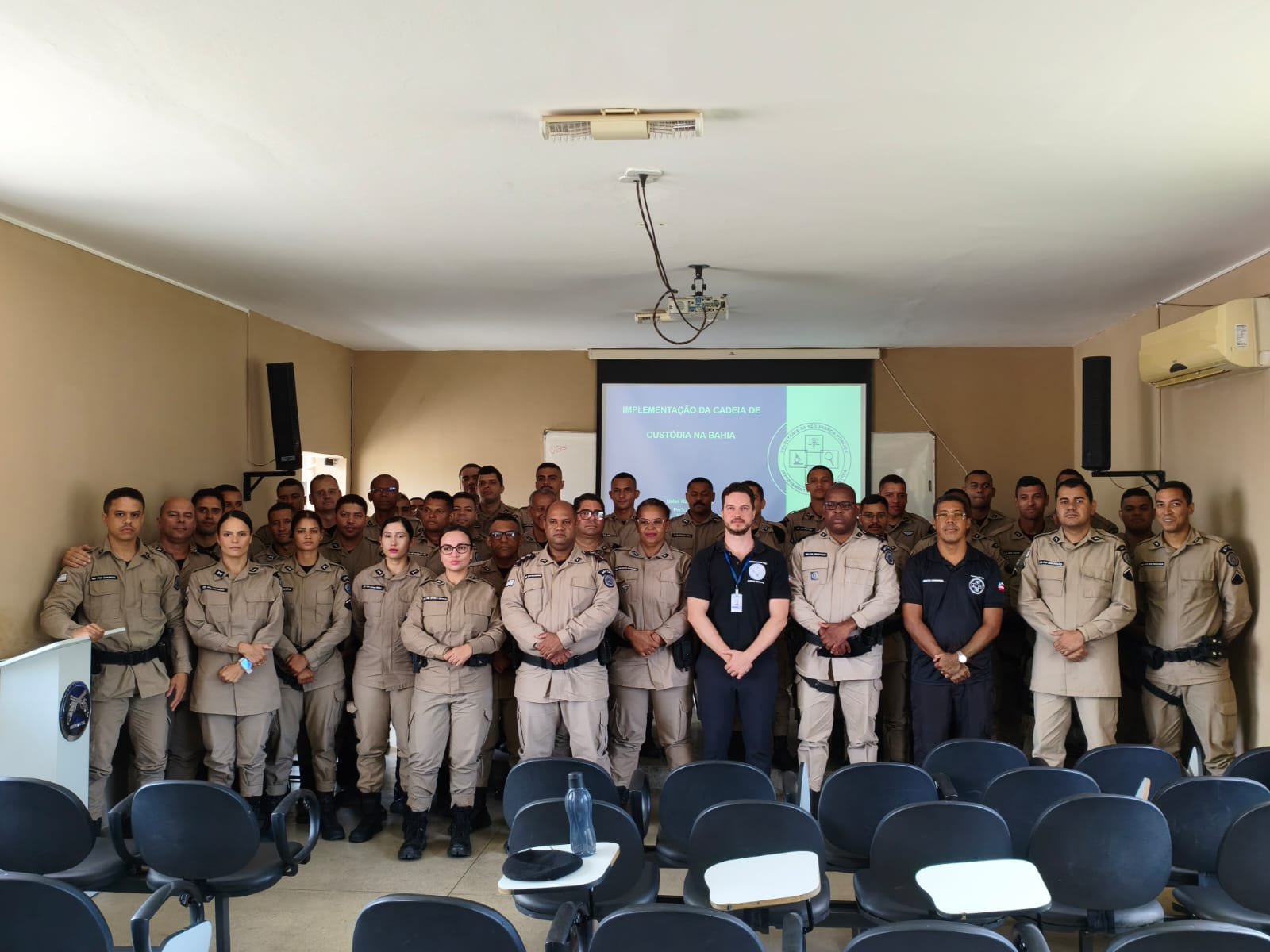 Polícia Militar participa de oficina técnica sobre a Implantação da Cadeia de Custódia em Teixeira de Freitas