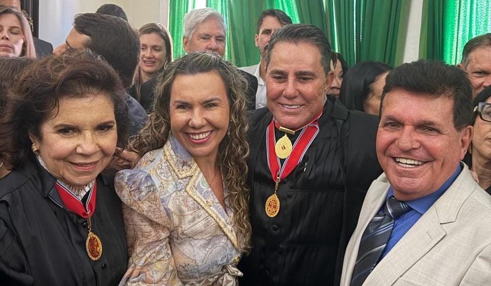 Cordélia e Paulo Dapé prestigiam posse de José Rotondano na Presidência do TJ-BA