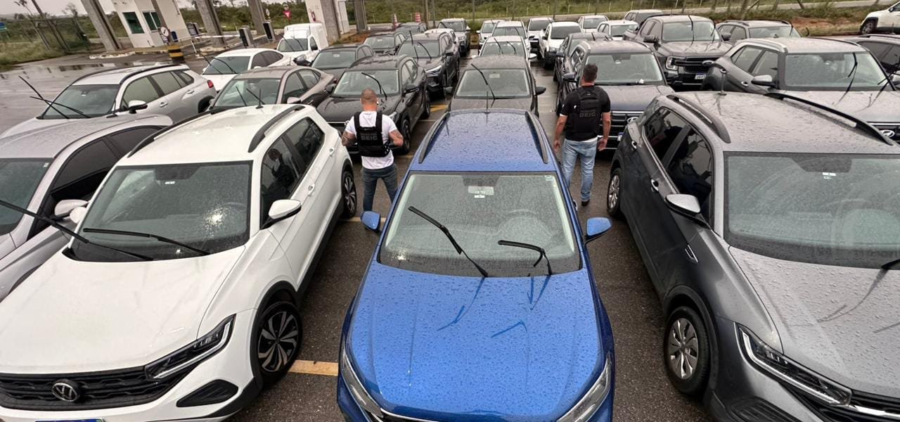 Policia Civil recupera mais de 60 veículos desviado em esquema criminoso em Vitória da Conquista