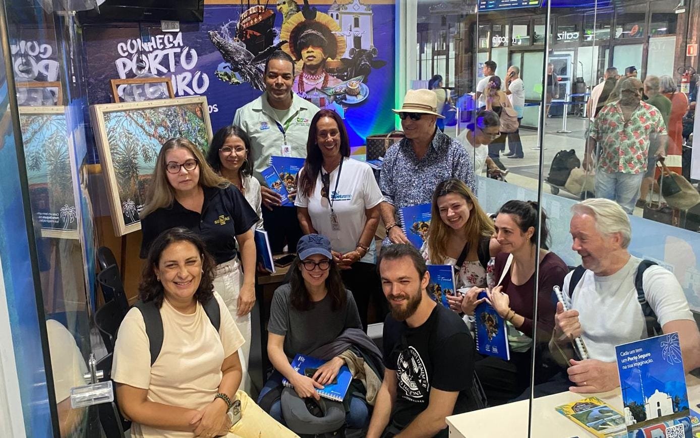 Porto Seguro recebe famtour com operadores franceses e belgas para ampliar turismo internacional