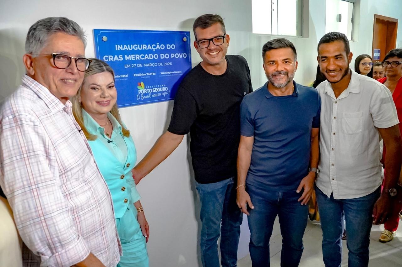 Porto Seguro fortalece assistência social com CRAS reformado e nova casa do Trabalhador