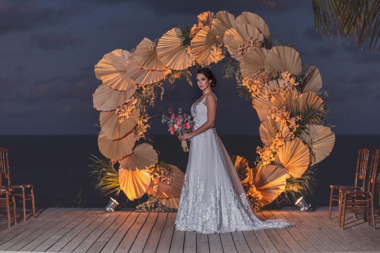 O mais belo e lindo casamento à beira-mar em Porto Seguro