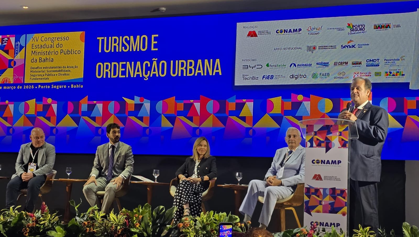 Ordenamento Urbano e Turismo pautam debate técnico no Congresso do MP em Porto Seguro
