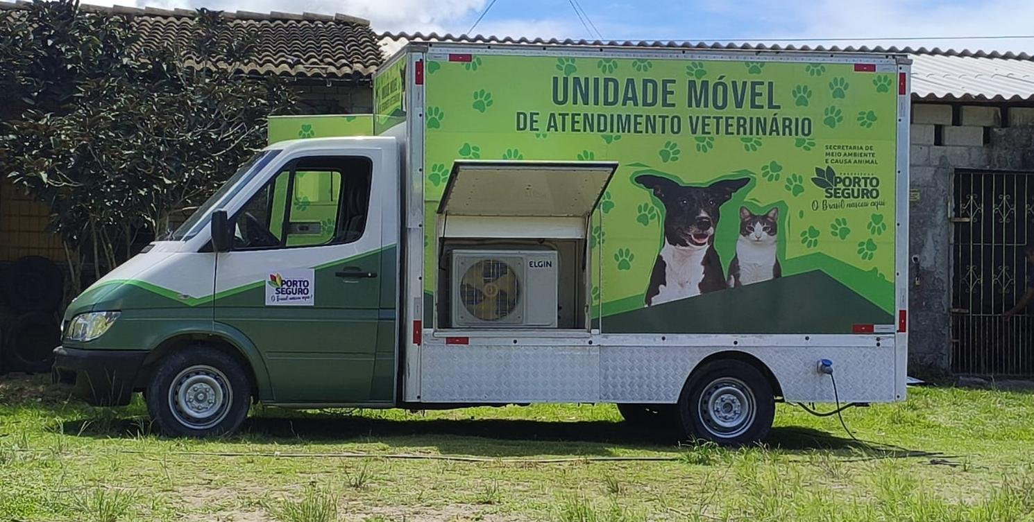 Secretaria de Meio Ambiente realiza atendimento veterinários, vacinação e castrações em Porto Seguro