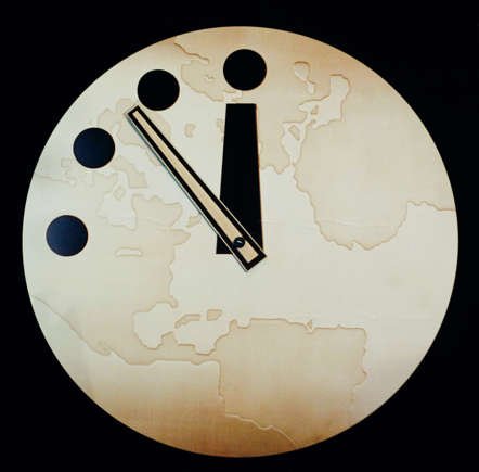 Relógio do Juízo Final 2026 marca ponto mais próximo da catástrofe global