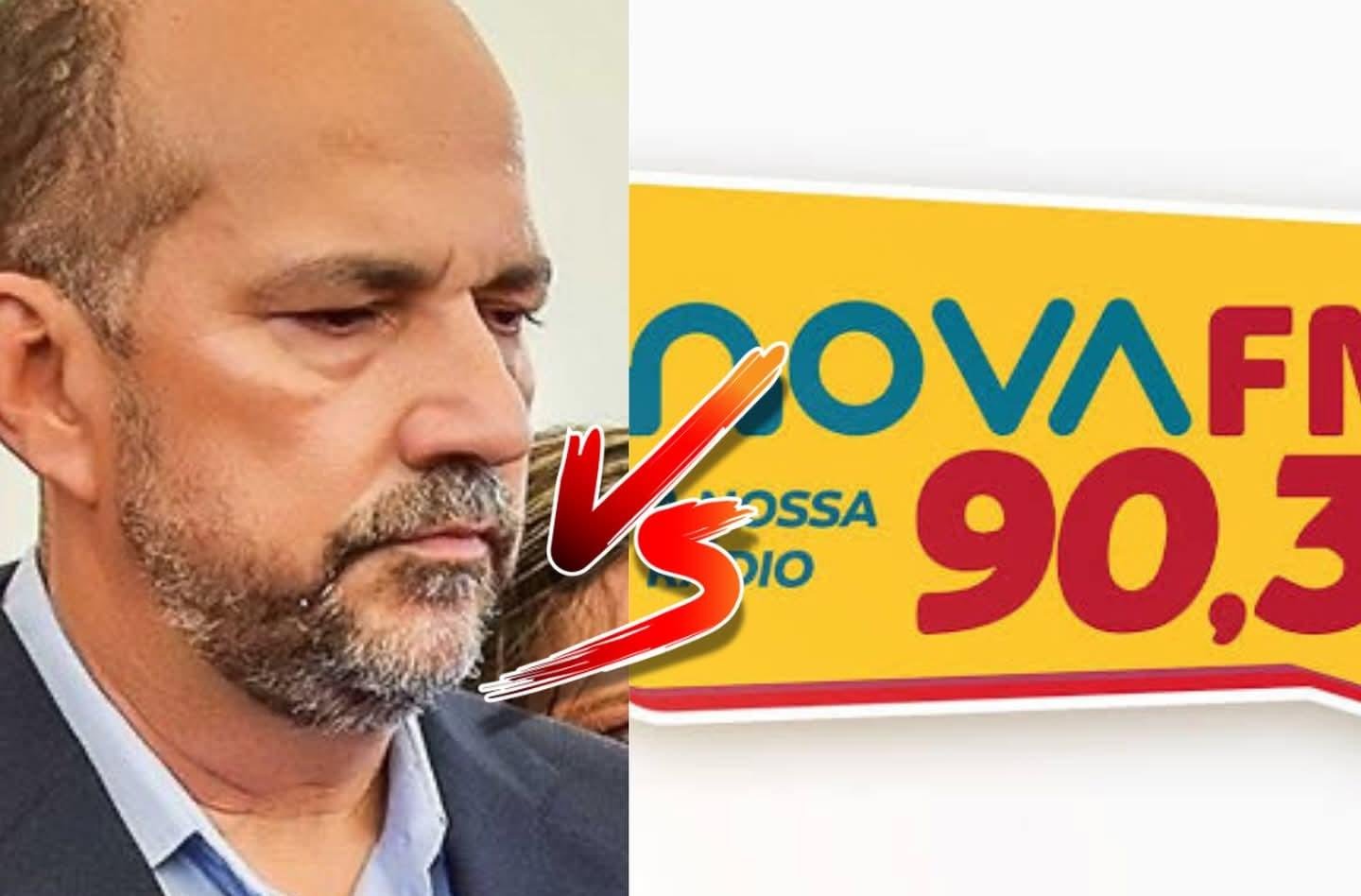 A NOVA FM COBROU E ROBÉRIO RECUOU