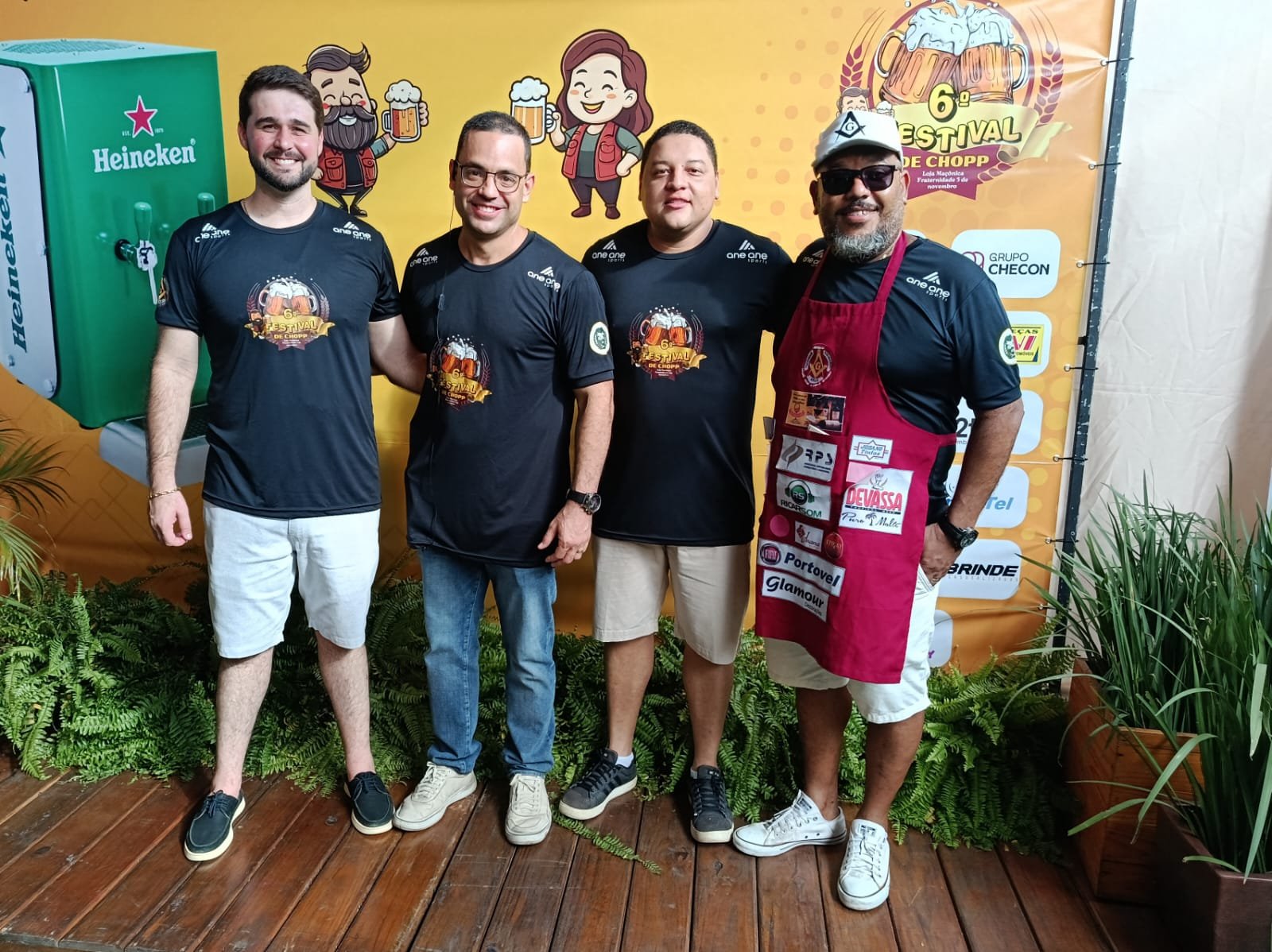 Festival de Chopp da Loja Maçônica 5 de Novembro é marcado por sucesso e confraternização em Eunápolis