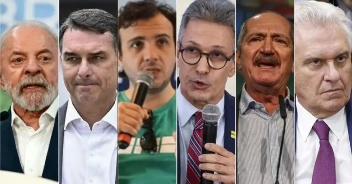 Pesquisa Vox Brasil com entrevistas mostra Flávio à frente de Lula no 1º e no 2º turno