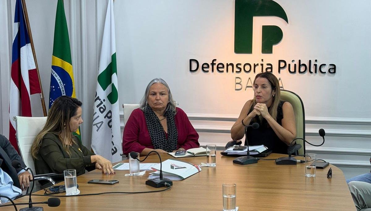 Defensores públicos encerram paralisação com ato e entrega de pleitos no CAB em Salvador