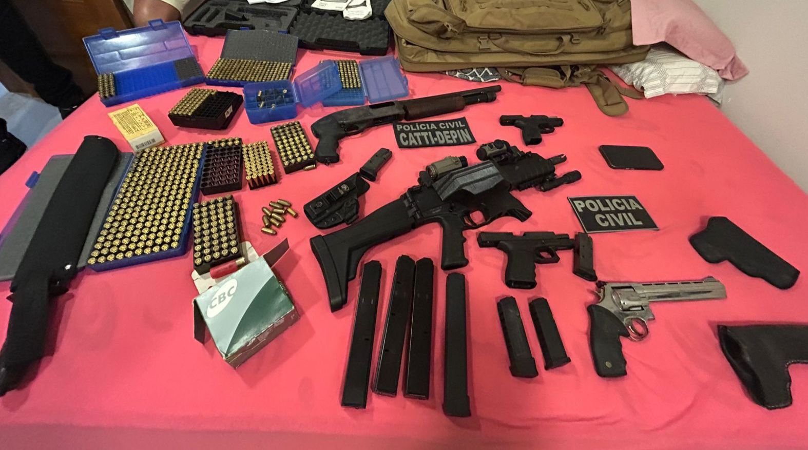 Grande operação da Polícia Civil em Vitória da Conquista-Bahia