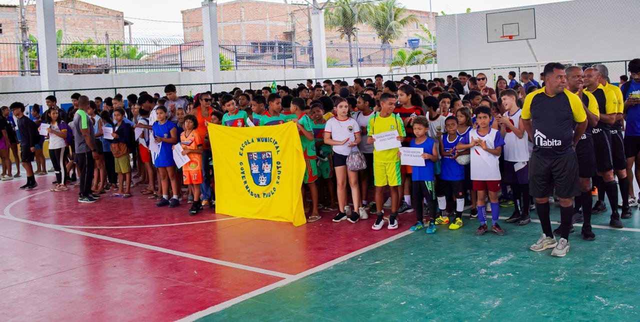 Abertura oficial dos Jogos Estudantis lota o Colégio Álvaro Henrique