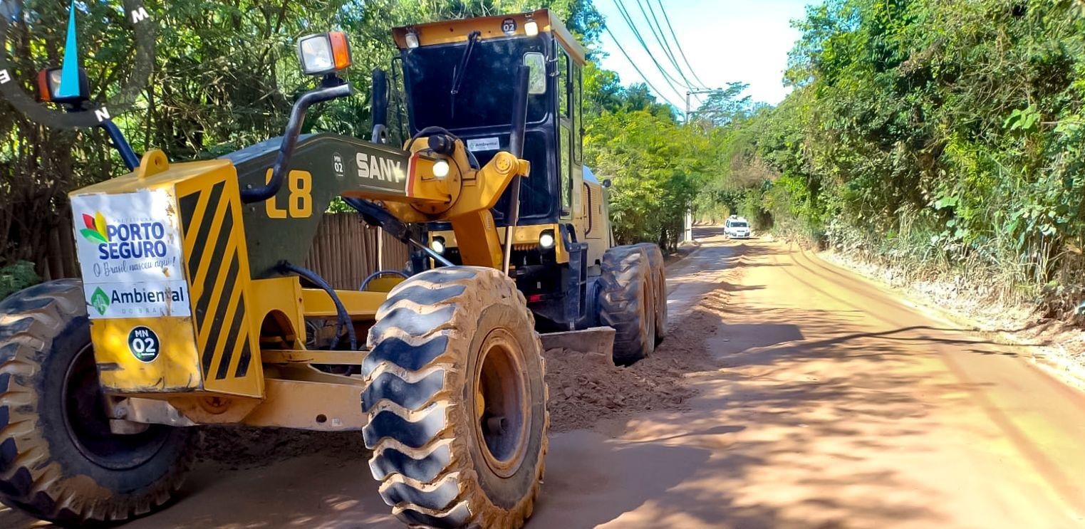 Prefeitura de Porto Seguro realiza patrolamento em estradas e bairros do município