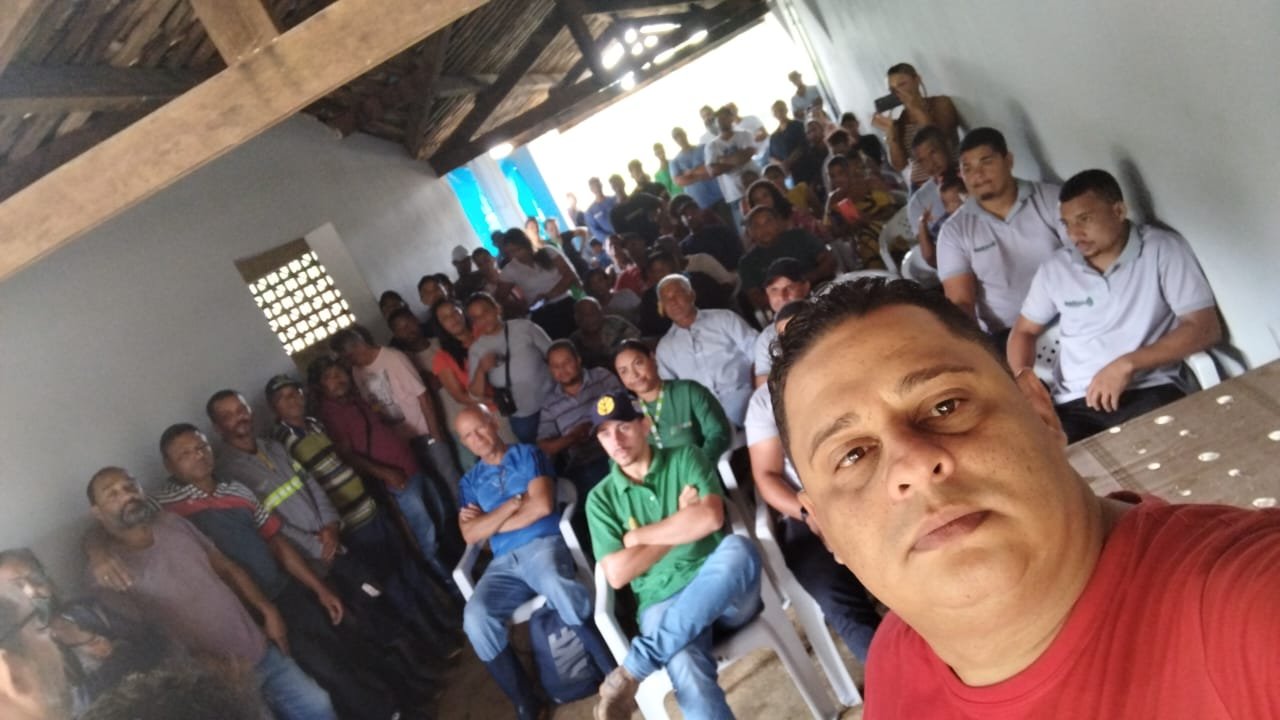 Trabalho, luta e reuniões: Josaphat Virgens, e companheiros assenta mais de 70 famílias em Santa Luzia