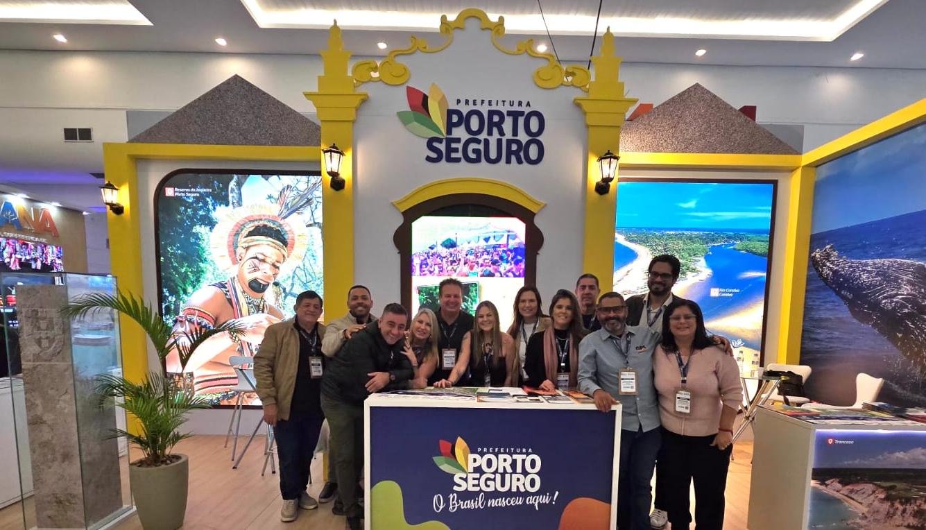Porto Seguro presente no Festival Internacional de Turismo Cataratas com estande próprio e ações de promoção do destino