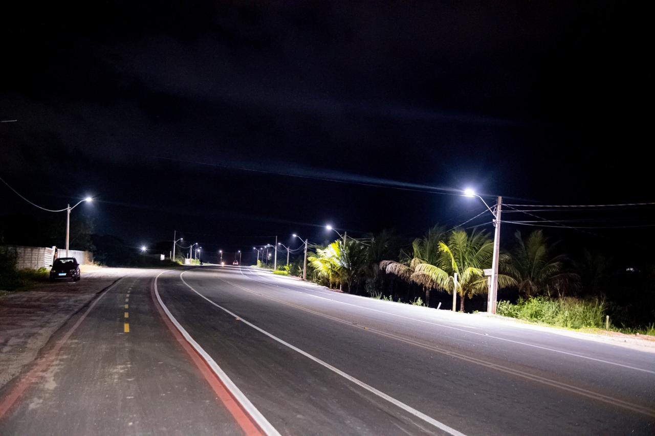 Prefeitura de Porto Seguro implanta iluminação e reforça segurança no semi-anel viário
