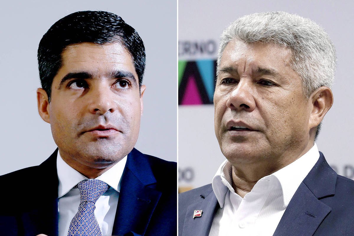 ACM Neto e Jerônimo Rodrigues empatam na Bahia, com 39% e 38% no 1º turno