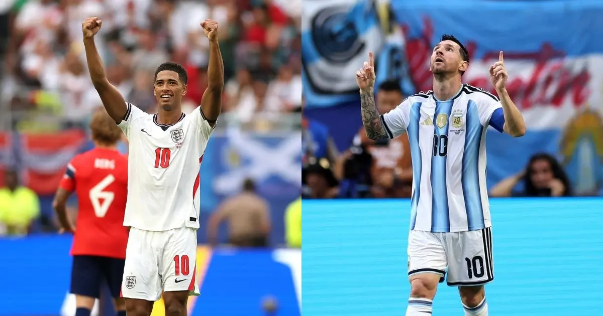 Inglaterra e Argentina decidem último finalista da Copa do Mundo nesta quarta; confira arbitragem, horário e onde assistir