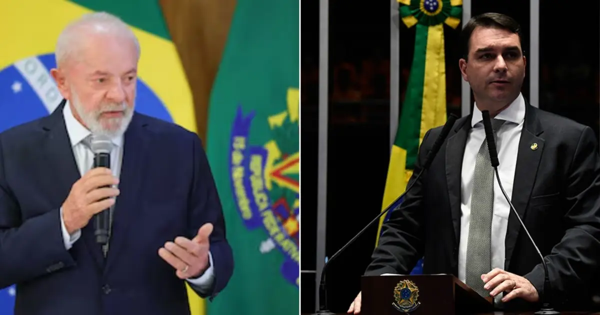 BTG/Nexus: Lula empata com Flávio Bolsonaro no 2° turno
