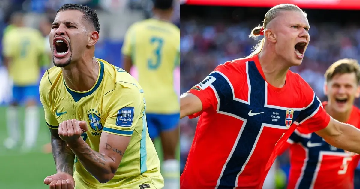 Brasil reencontra Noruega após 20 anos tentando primeira vitória na história do confronto; veja retrospecto