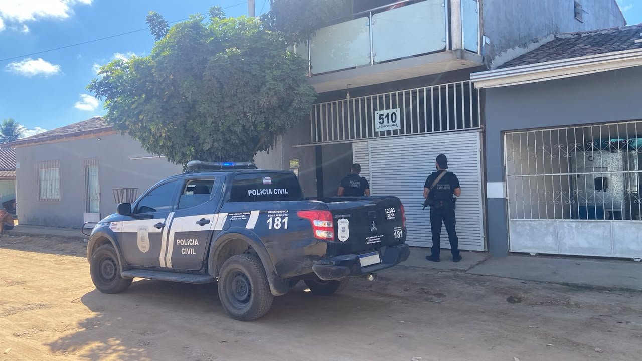 Grande operação policial em Eunápolis-Bahia