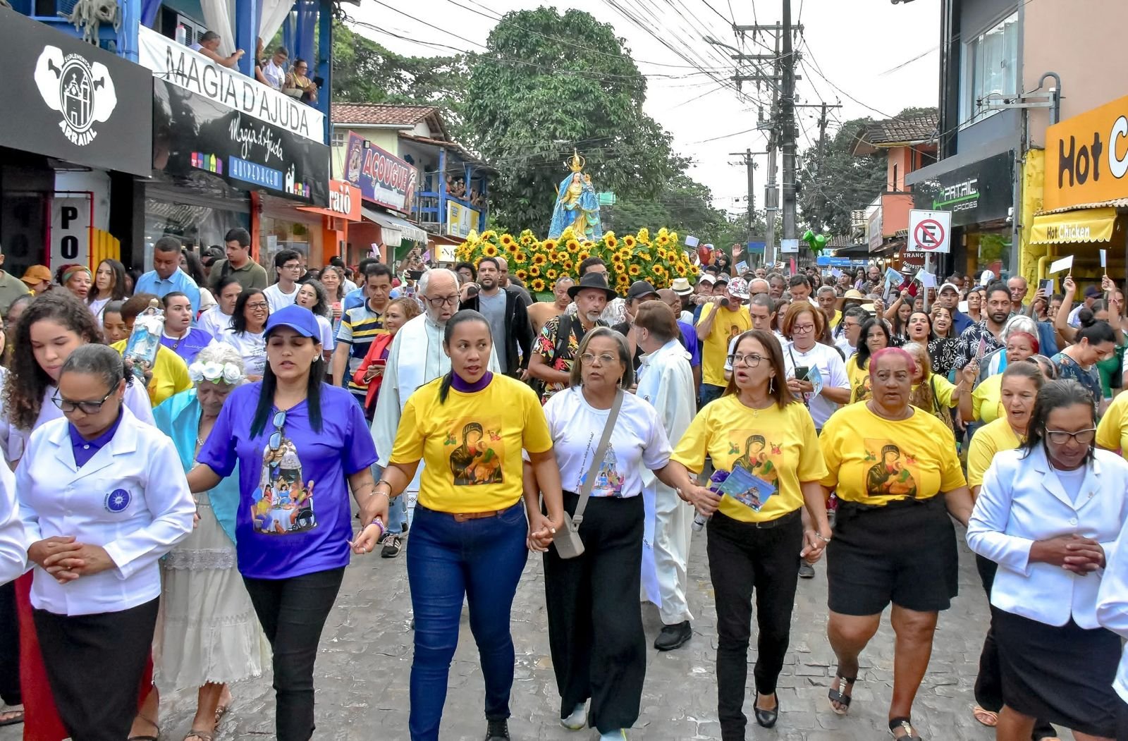 Romaria de Nossa Senhora d’Ajuda, no primeiro Santuário Mariano do Brasil celebrará 475 anos em Porto Seguro