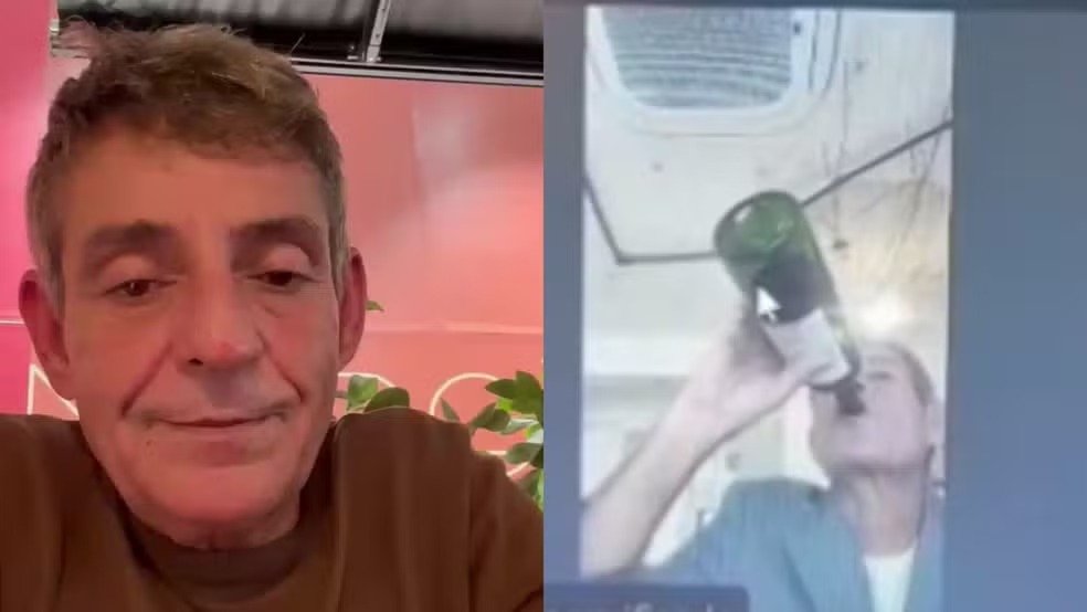 Filmado bebendo, juiz grava vídeo e chama Moraes de corrupto