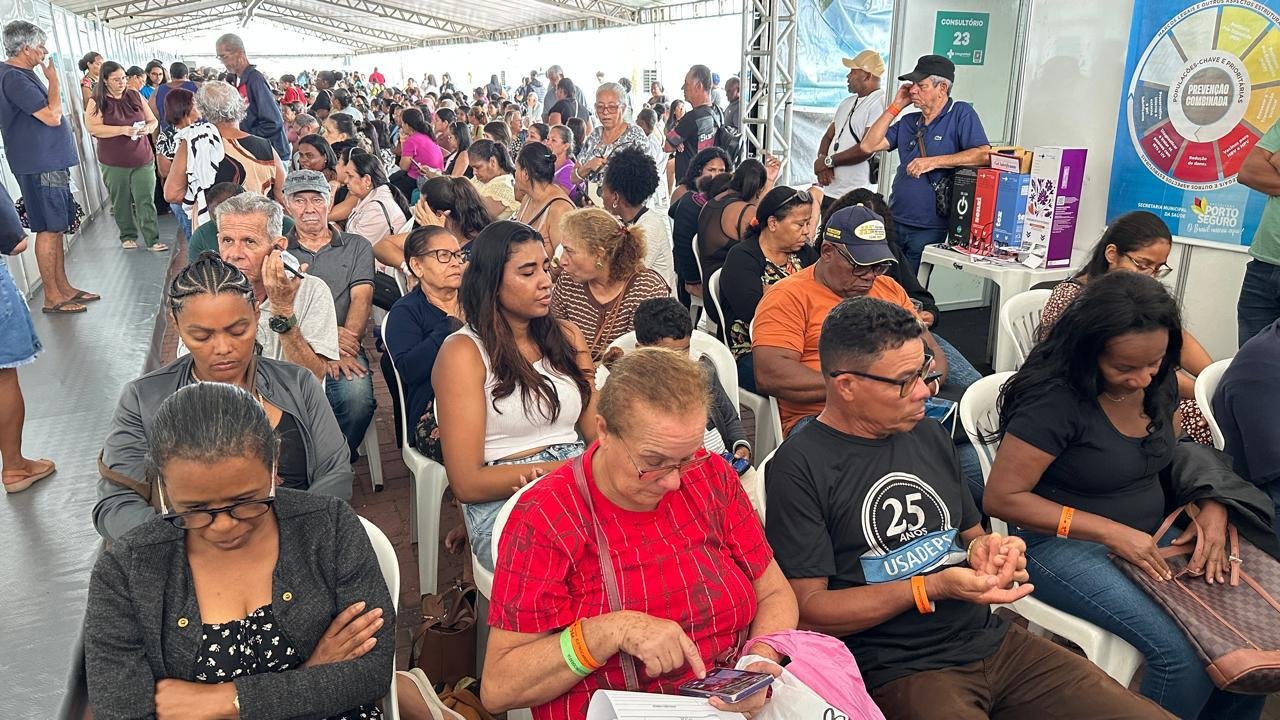 Projeto Mais Saúde Para Você atende mais de 5 mil pessoas na Passarela da Cultura